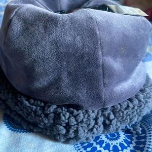 Velour with Sherpa cuff hat